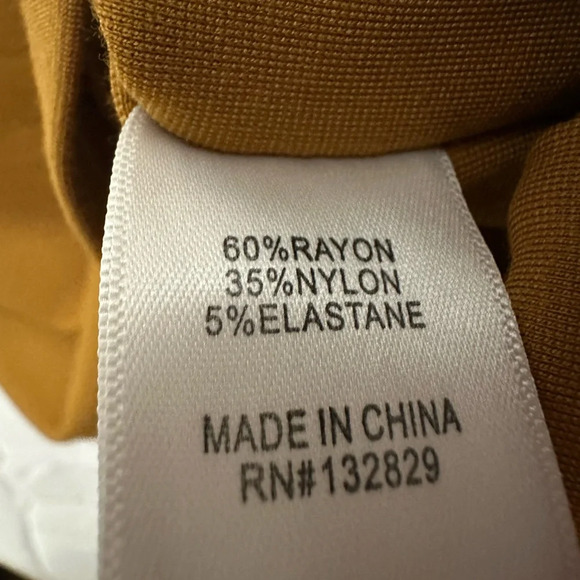 Lovers And Friends Halter Neck Mini Dress Size Small Lined Butterscotch Tan NWT - Picture 5 of 6